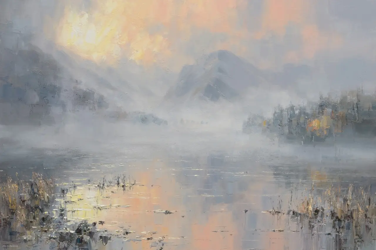 Rex Preston - dawn, buttermere